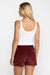 rvca aurora short madder brown back
