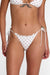 rvca dot ruffle skimpy tie whisper white front