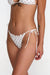 rvca dot ruffle skimpy tie whisper white side