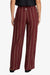 rvca florence pant madder brown back