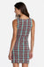 rvca isla dress aqua haze back