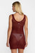 rvca key west dress madder brown back