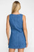 rvca lainey mini dress crystal blue back