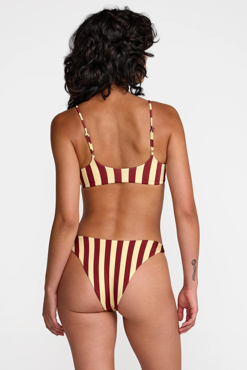 rvca leon bralette sunshine back