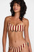 rvca leon bralette sunshine front