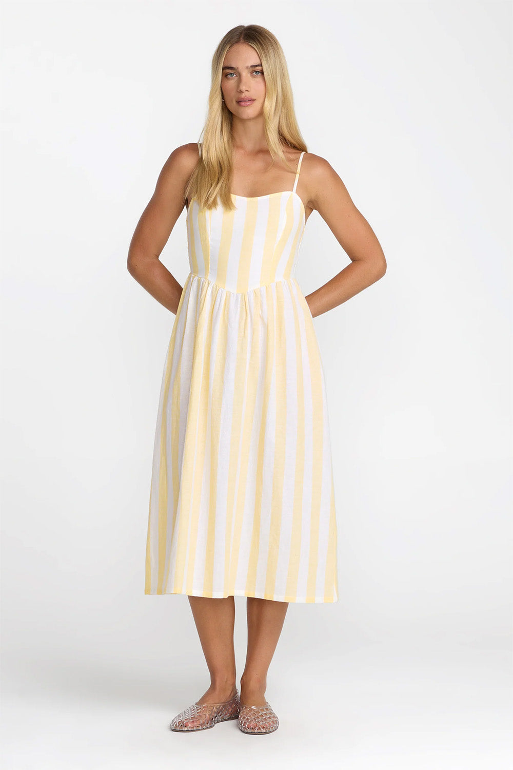 rvca leon midi sunshine