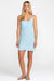 rvca macarthur dress crystal blue