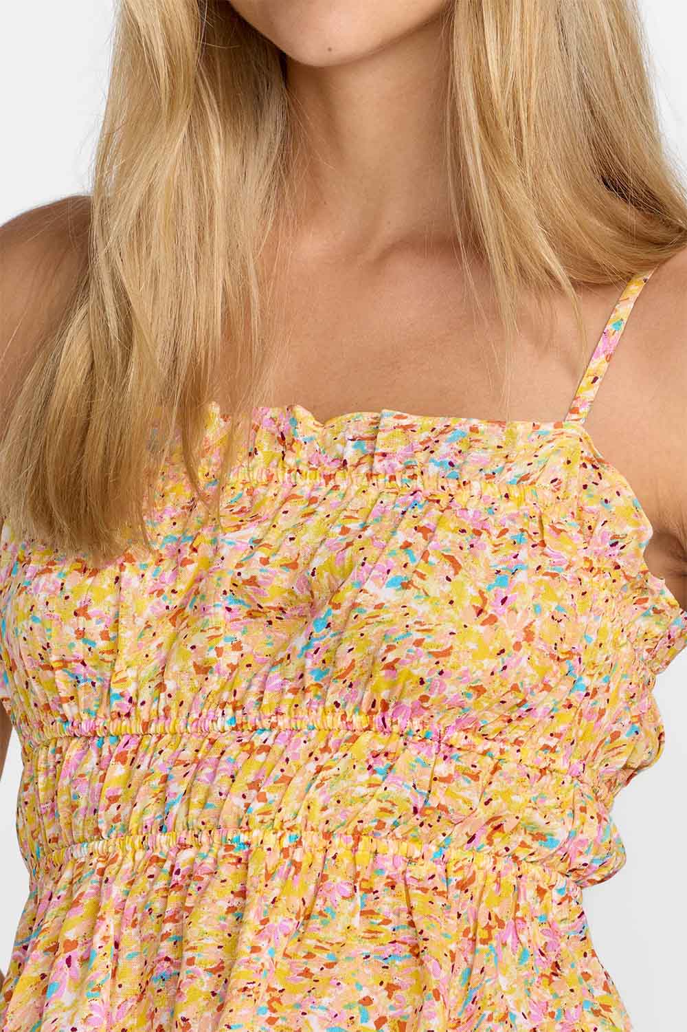 rvca macy tank multi detail