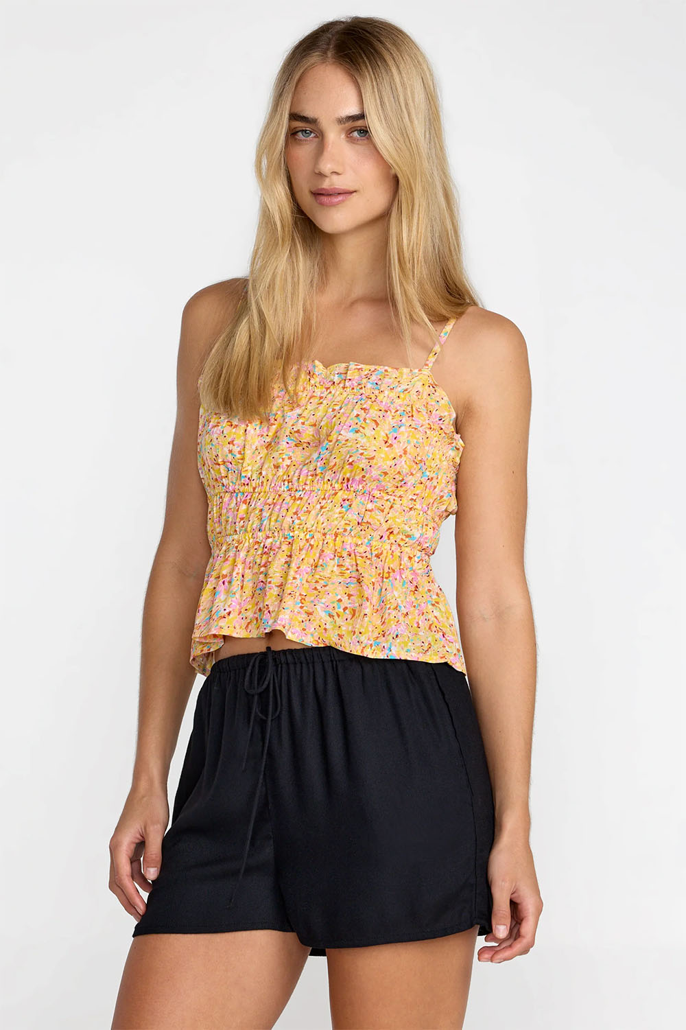 rvca macy tank multi profile