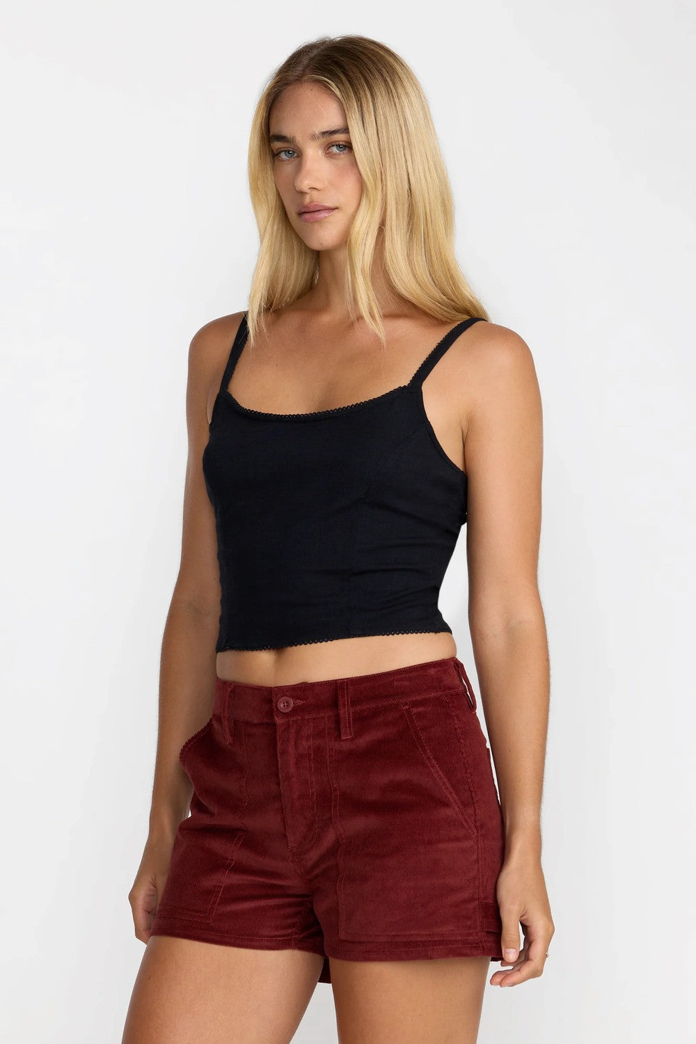 rvca madrid tank rvca black side