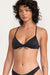 rvca solid triangle crossback black detail