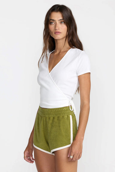 rvca vacation short moss side