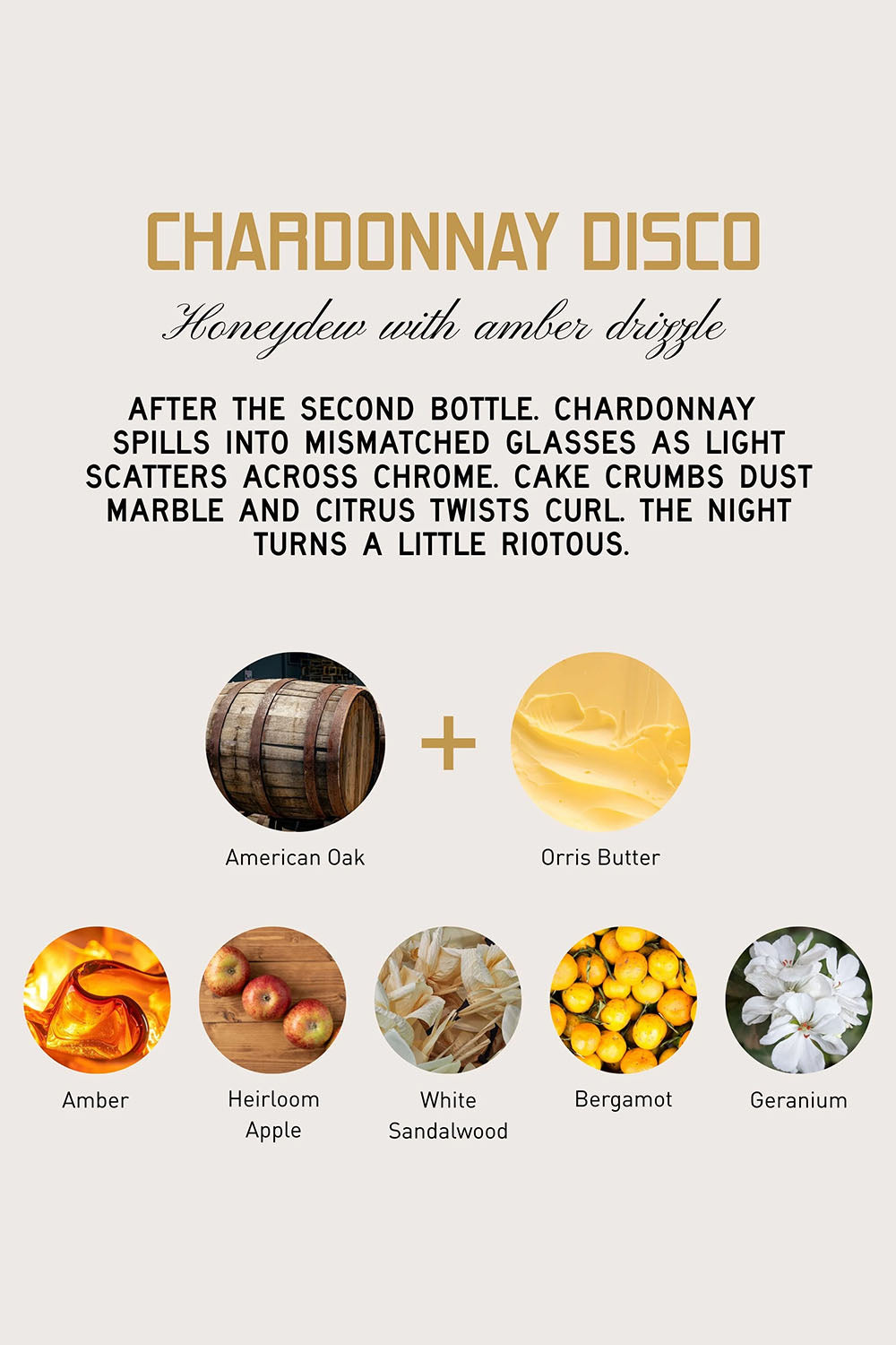 Supper Club Perfume Chadonnay Disco