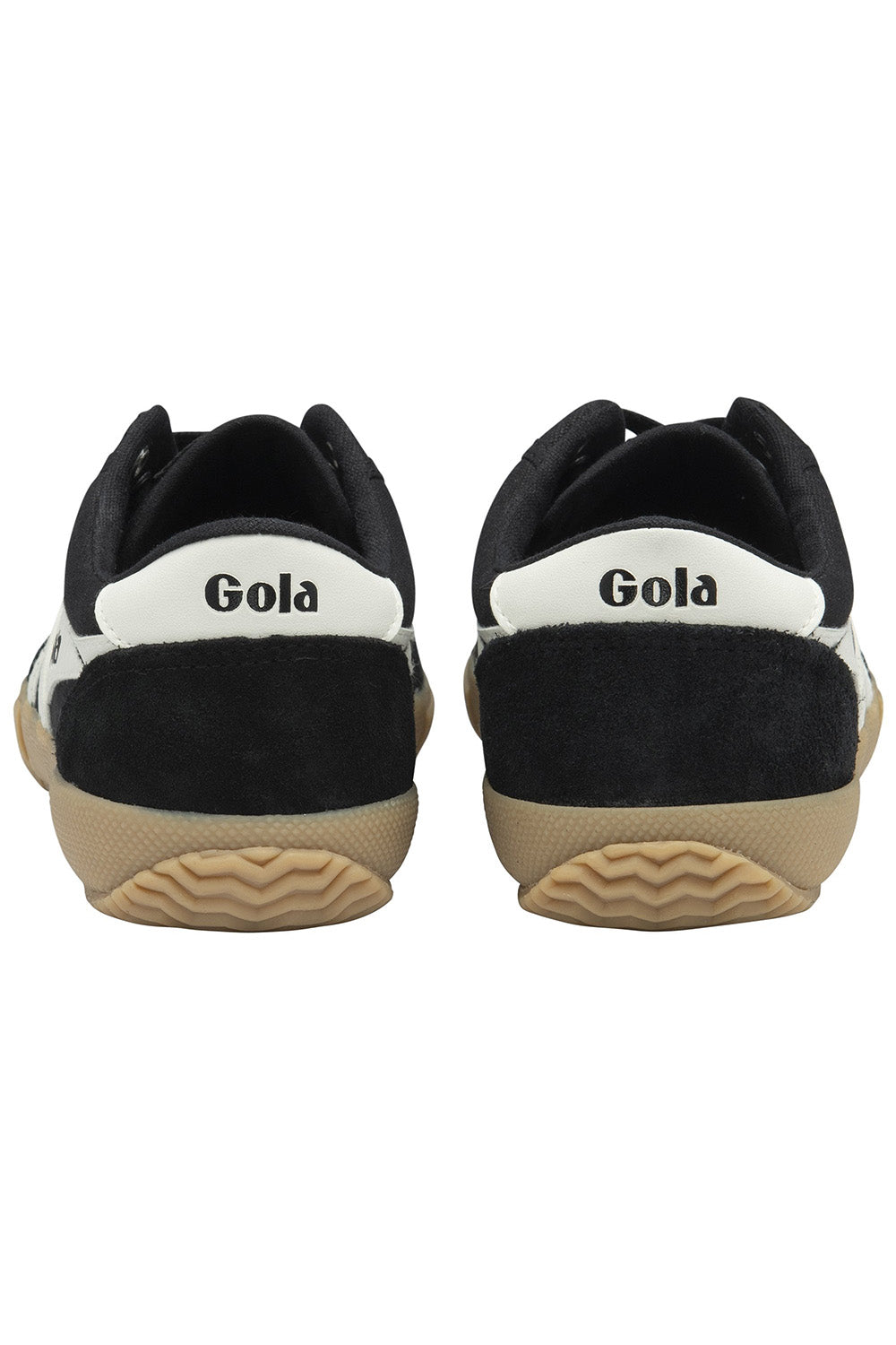 Gola - Badminton Plimsolls - Black/Off White/Gum - Back
