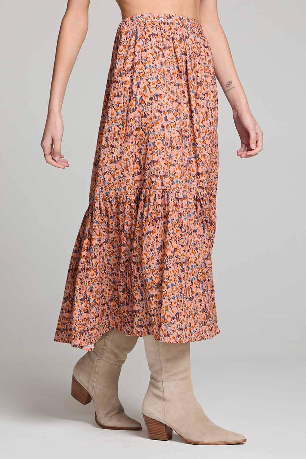 Saltwater Luxe - Osiris Skirt - Sunrise - Side