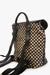 Able - Elsa Basketweave Backpack - Black/Tan - Back