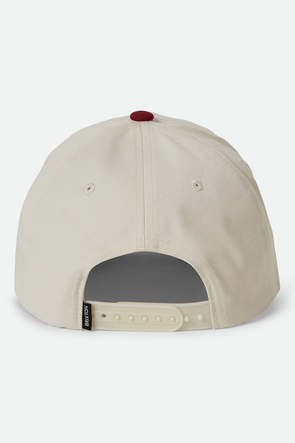 Brixton - Save A Horse Snapback - Crimson/Off White - Back