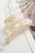 Pearl of the West - Crescent Hair Claw - Shell