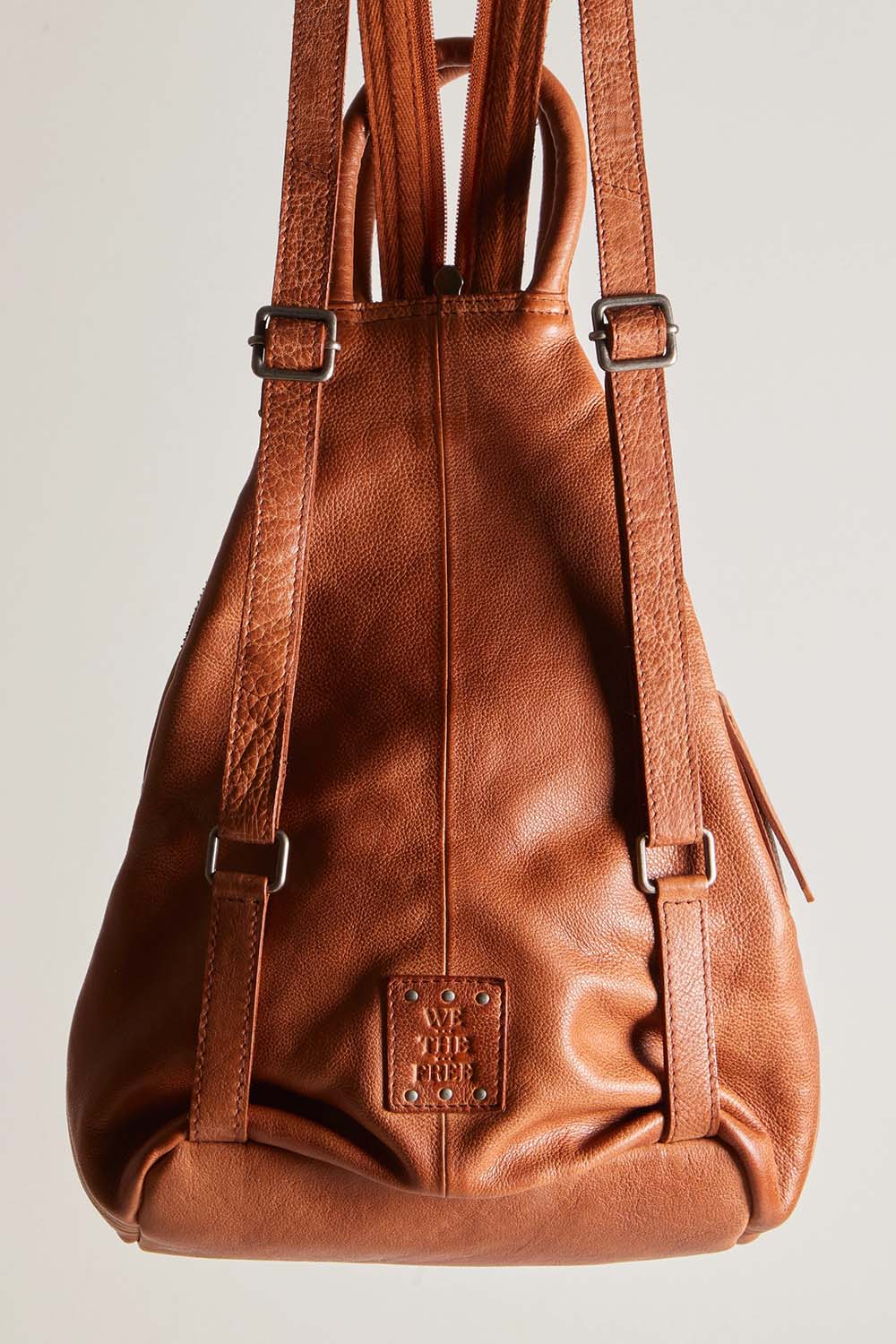 Free People - WTF Soho Convertible Sling - Distressed Brown - Back