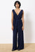 FRNCH - Pakize Jumpsuit - Bleu Marine - Front