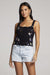 Saltwater Luxe - Alexa Tank - Black - Profile