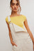 Free People - Good Luck Overall - Milk - Detail