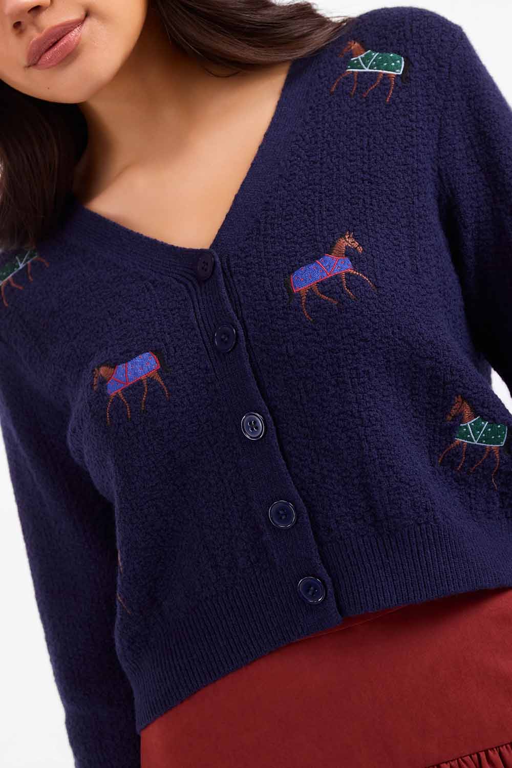 sadie-and-sage-esme-embroidered-horse-cardigan-navy-multi-detail