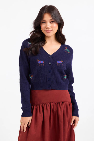sadie-and-sage-esme-embroidered-horse-cardigan-navy-multi-front