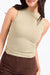 sadie-and-sage-ronan-mock-neck-ruched-tank-dusty-sage-detail