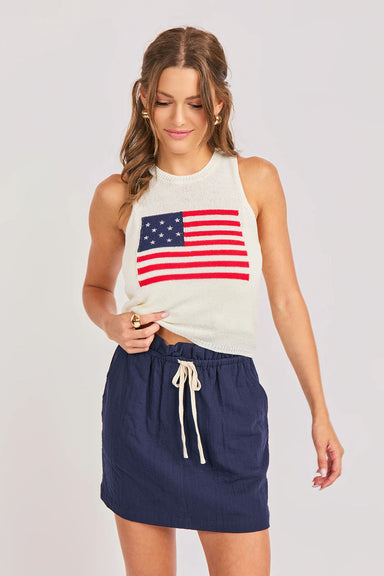 sadie and sage american spirit sweater tank ivory front
