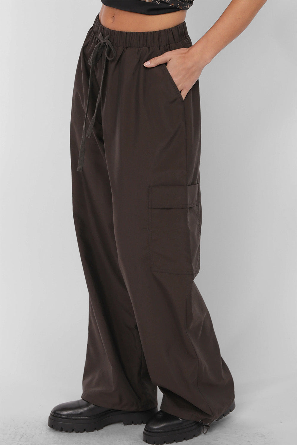 Sadie & Sage - Ashton Pants - Coffee - Side