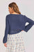sadie and sage calico pullover navy back
