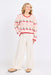 sadie and sage cherry on top sweater pink multi