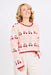 sadie and sage cherry on top sweater pink multi front
