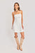 sadie and sage clear eyes mini dress white