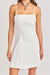sadie and sage clear eyes mini dress white detail