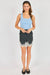 sadie and sage dearly square neck tank blue