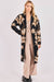 sadie and sage emory floral duster cardi black multi front