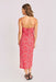 sadie and sage firecracker midi dress red multi back