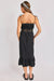 sadie and sage night bloom lace midi black back