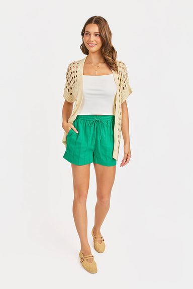 sadie and sage radiate shorts green