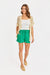 sadie and sage radiate shorts green