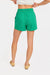 sadie and sage radiate shorts green back