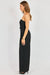 sadie and sage royale tube jumpsuit black side