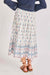 sadie and sage sagebrush maxi skirt cream multi back