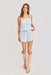 sadie and sage starlet gingham top sky blue