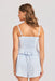 sadie and sage starlet gingham top sky blue back