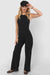 Sadie & Sage - Think Poetic Jumpsuit - Black - Front