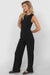 Sadie & Sage - Think Poetic Jumpsuit - Black - Side