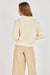 sadie and sage weston zip up sweater cream back